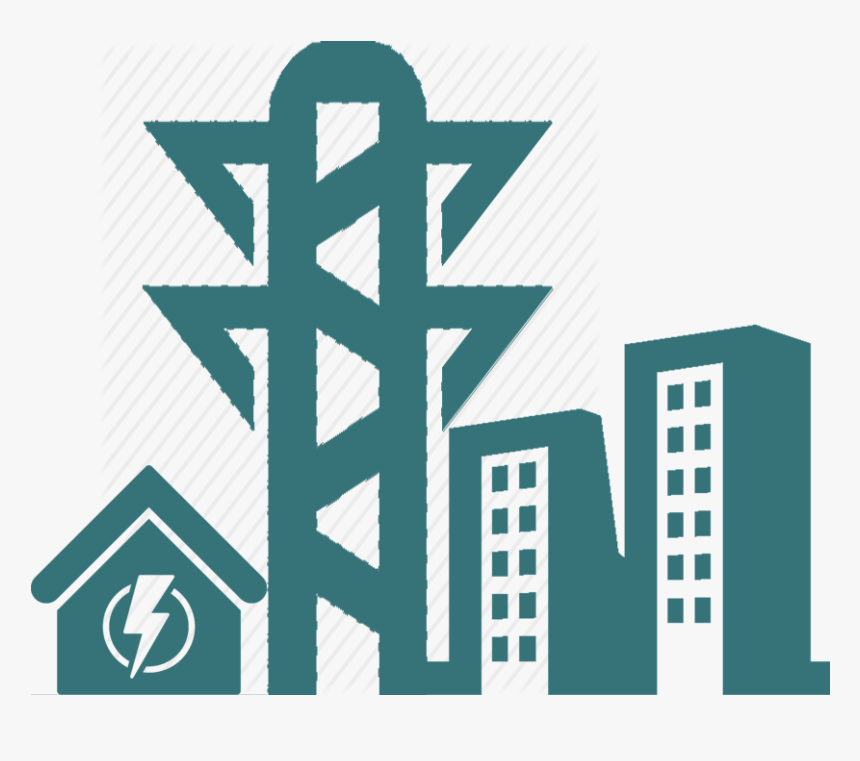 Home Commecial Utility - Electric Infrastructure Icon, HD Png Download, Free Download