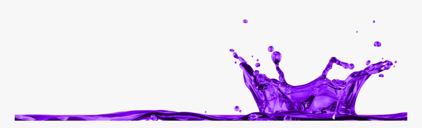 Purple Water Splash Png, Transparent Png, Free Download