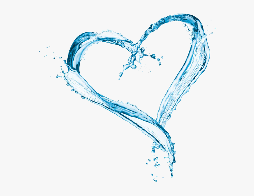 Transparent Heart Png Image - Heart Water Png Full Hd, Png Download, Free Download