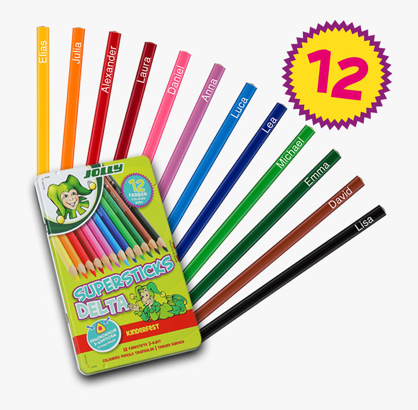 Color Pencils Png, Transparent Png, Free Download