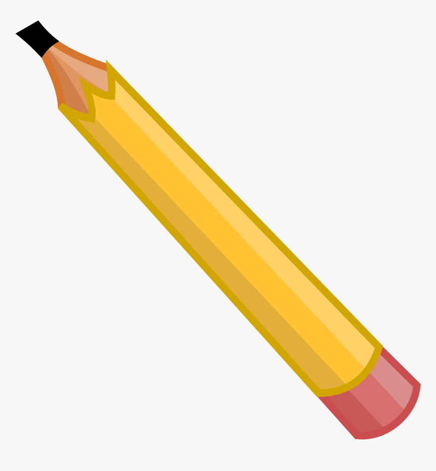 Cartoon Pencil Png - Mlp Pencil Cutie Mark, Transparent Png, Free Download