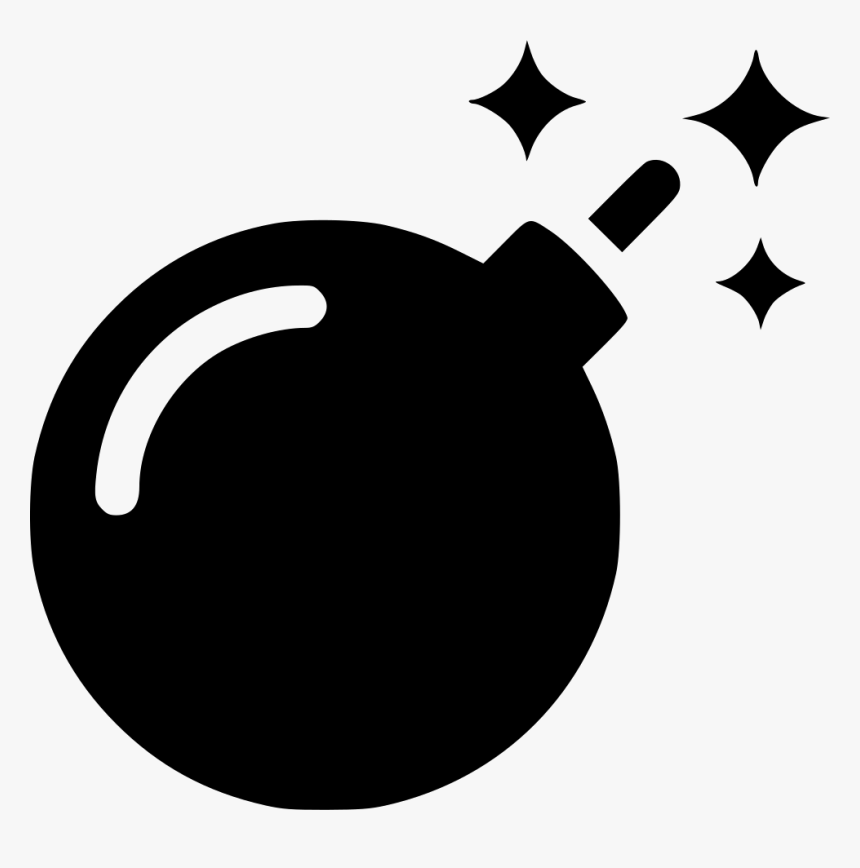 Bomb Sparkles - Bomb Icon Png, Transparent Png, Free Download