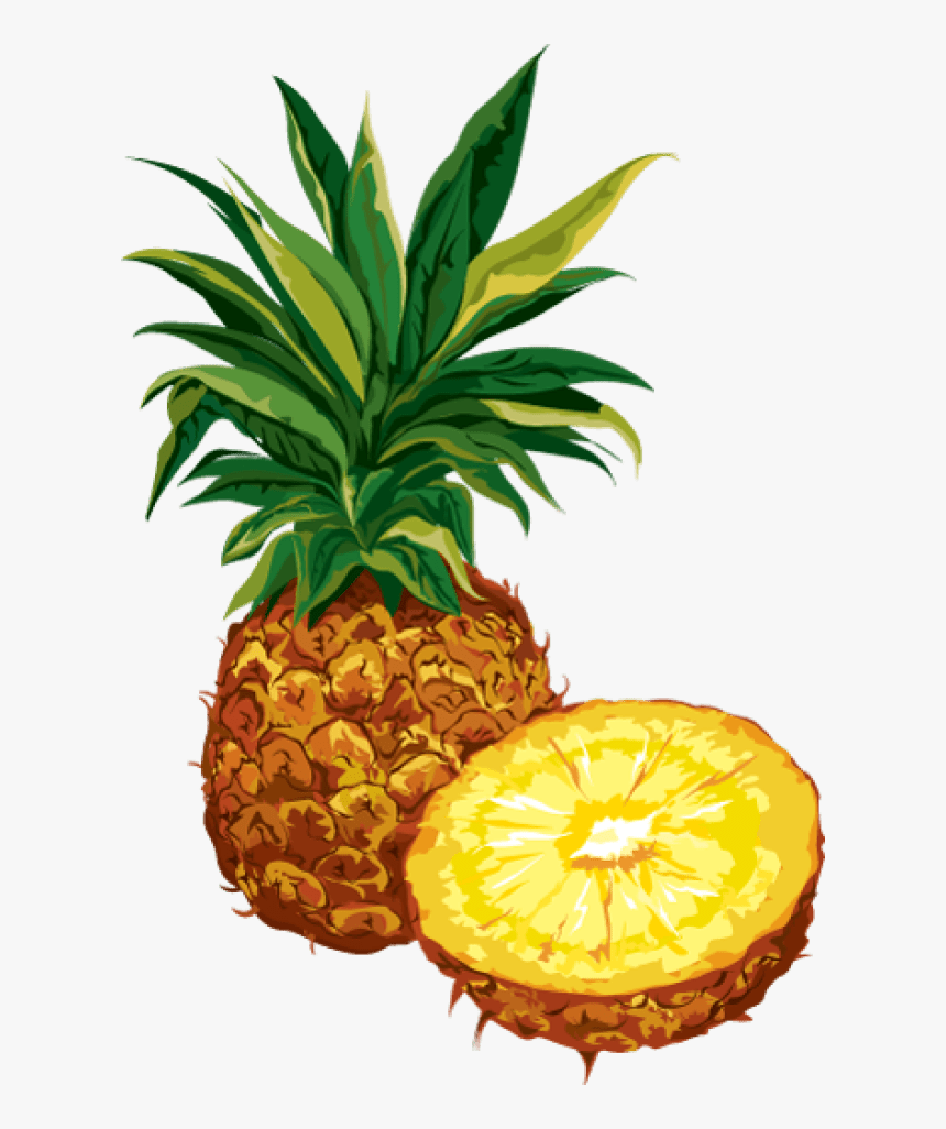 Clip Art Of Pineapple, HD Png Download, Free Download