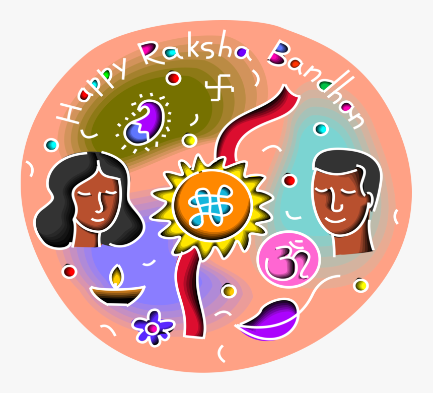 Transparent Raksha Bandhan Png - Circle, Png Download, Free Download