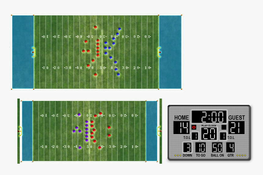 Cfl Football Field Vs Nfl, Hd Png Download , Png Download - Nfl Field Compared To Cfl, Transparent Png, Free Download