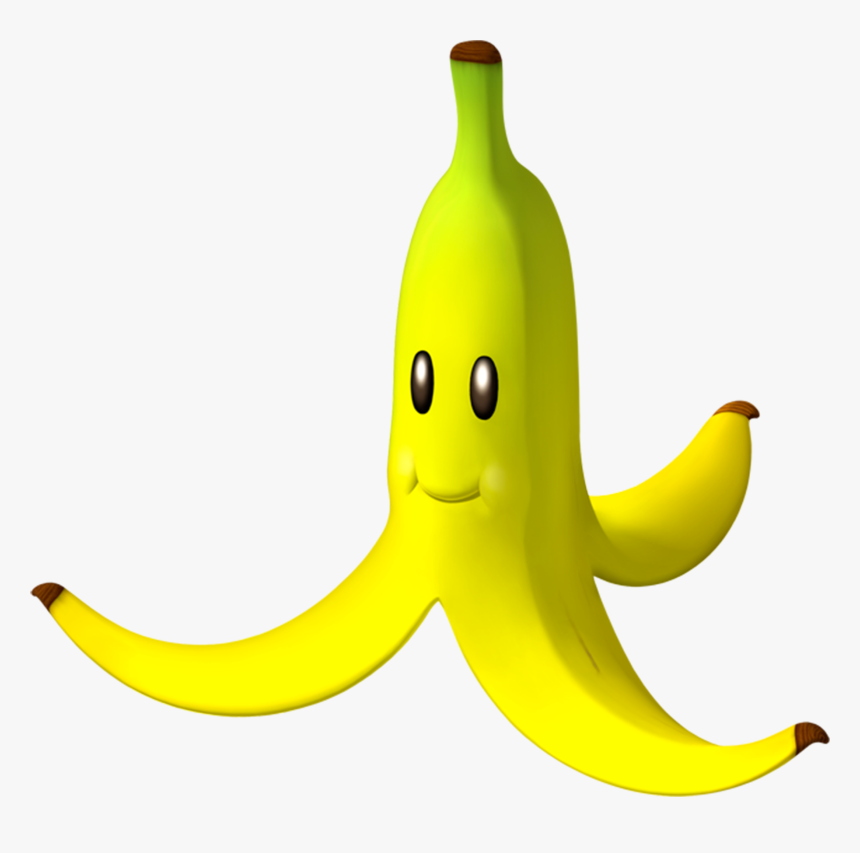 Bananas Transparent Mario Kart - Mario Kart Banana, HD Png Download, Free Download
