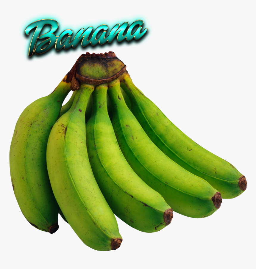 Banana Free Png Image - Banana Green Color, Transparent Png, Free Download