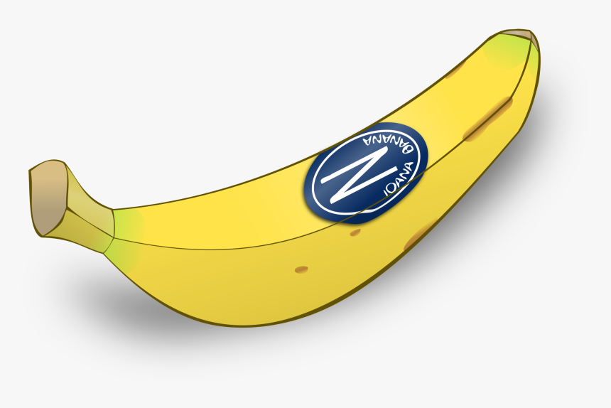 Shiny Banana Clip Arts - Banana Clip Art, HD Png Download, Free Download