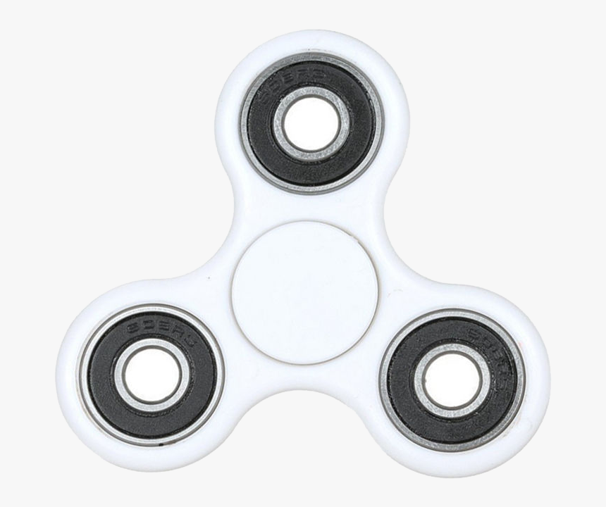 White Fidget Spinner - Fidget Spinner Png Transparent, Png Download, Free Download