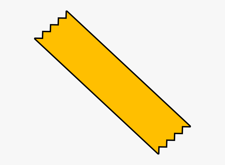 Yellow Duct Tape Png - Tape Clipart, Transparent Png, Free Download