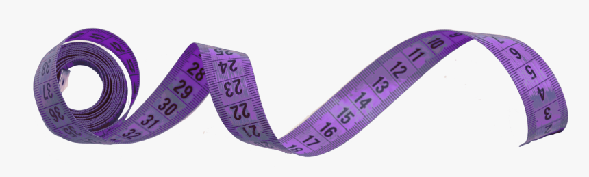 Purple Measuring Tape Clip Arts - Measure Tape, HD Png Download, Free Download