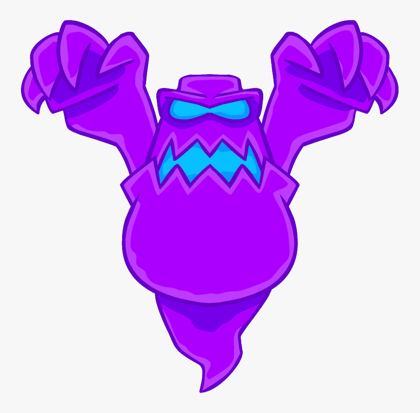 Transparent Ghost Png - Candy Ghost Club Penguin, Png Download, Free Download