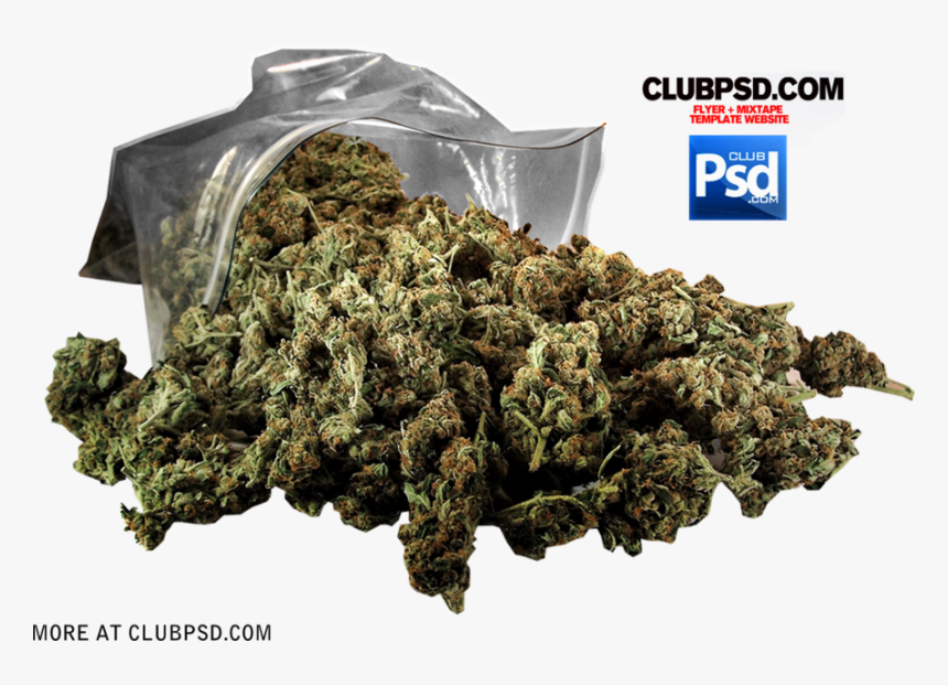 Bag Of Weed Png, Transparent Png - kindpng