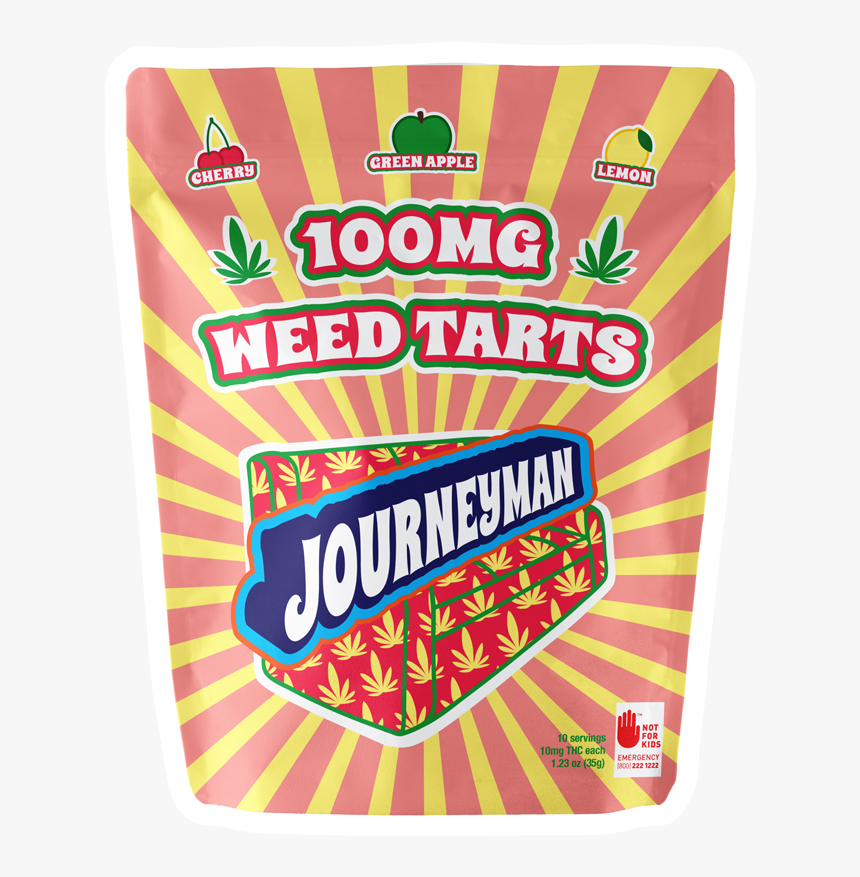 Tarts Journeyman Nweedtartsstrokewebwapng - Cbd Jellies Journeyman Margarita, Transparent Png, Free Download