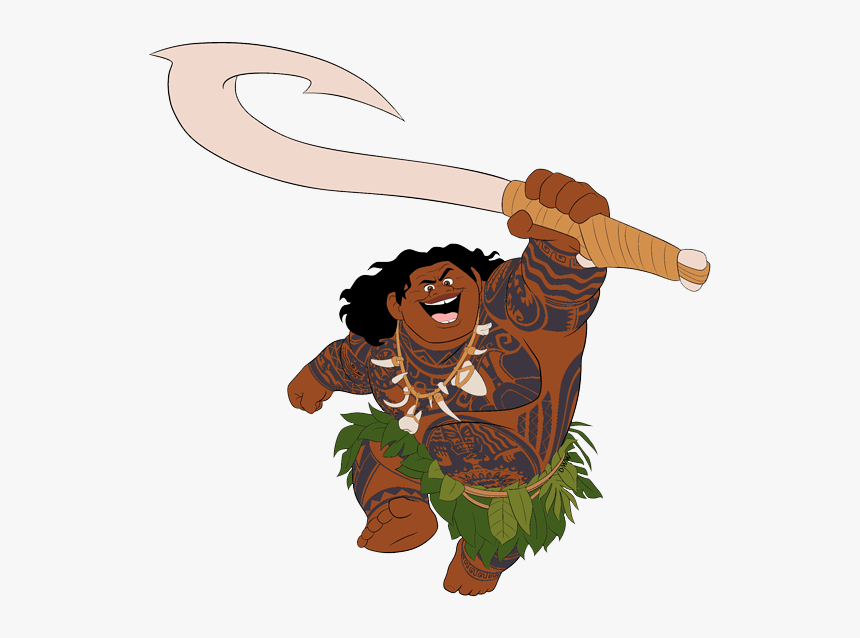 Maui From Moana Clipart, HD Png Download, Free Download