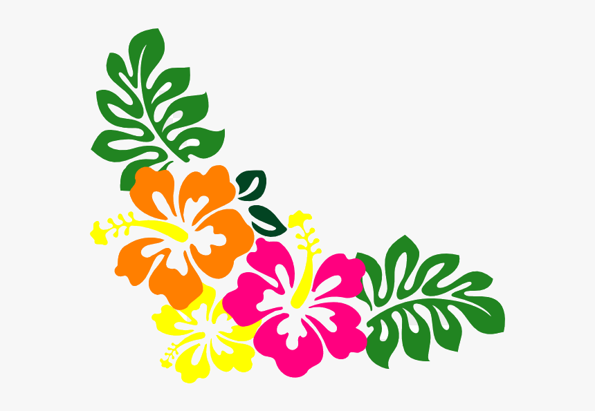 Moana Maui Flower Boarder Gardening And Vegetables - Design Black And White, HD Png Download, Free Download