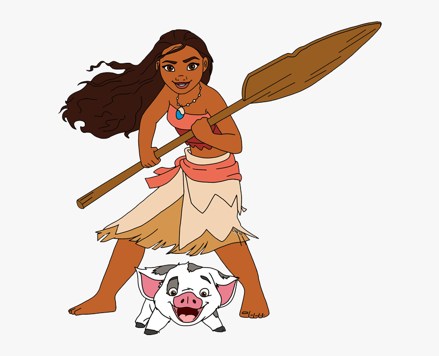 Clip Art Disney Galore - Moana Silhouettes, HD Png Download, Free Download