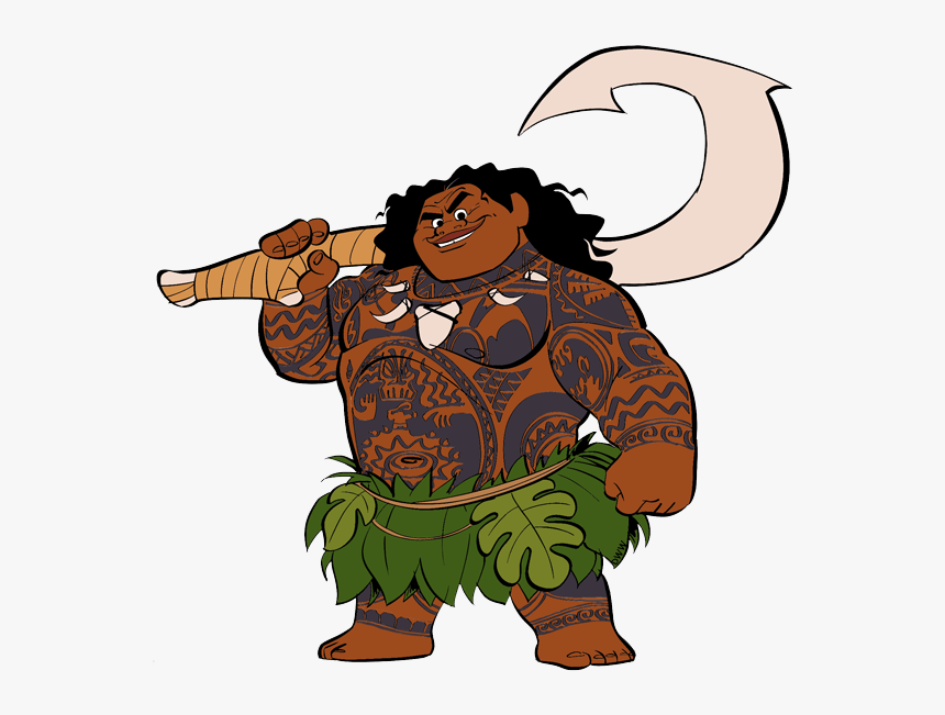 Maui Moana Clip Art, HD Png Download, Free Download