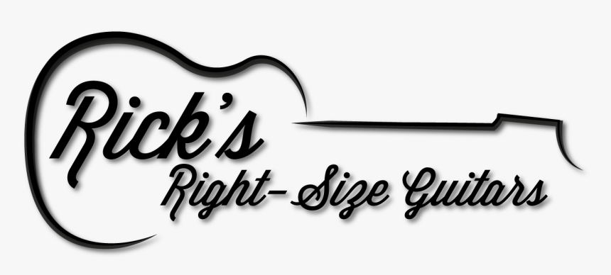 Rick"s Right-size Guitars - Guitar Logo Png, Transparent Png, Free Download