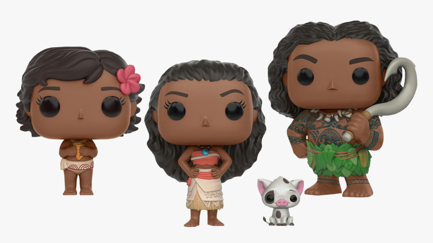 Moana-bundle - Moana And Pua Pop, HD Png Download, Free Download