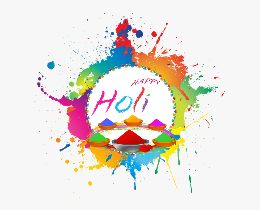 Happy Clipart Holi - Holi 2019 Images Hd, HD Png Download, Free Download