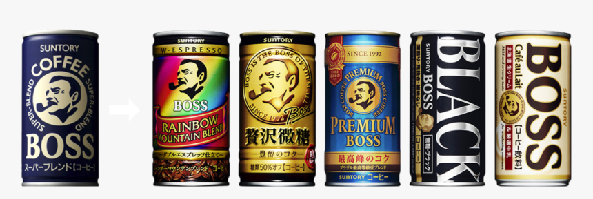 Suntry Boss Coffees - Boss Coffee Japan, HD Png Download, Free Download
