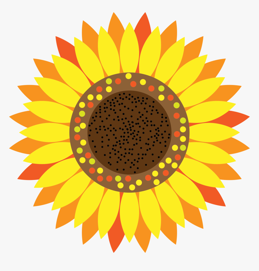 Sunflower Clipart - Clip Art, HD Png Download, Free Download