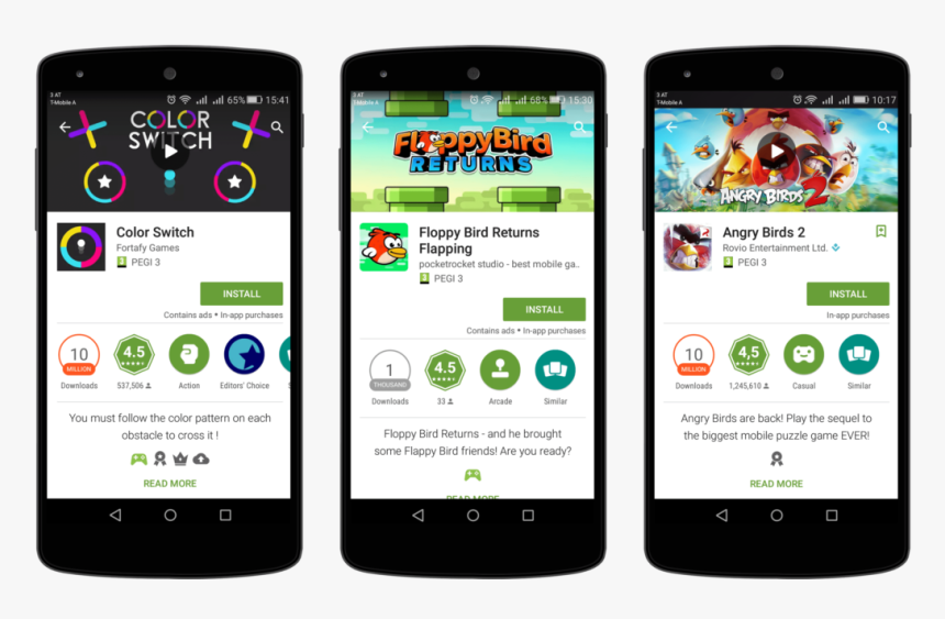 Google Play Store Feature Graphic Example, HD Png Download, Free Download