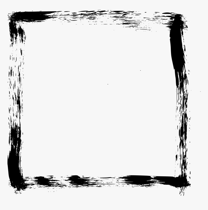 Brush Stroke Square Png, Transparent Png, Free Download