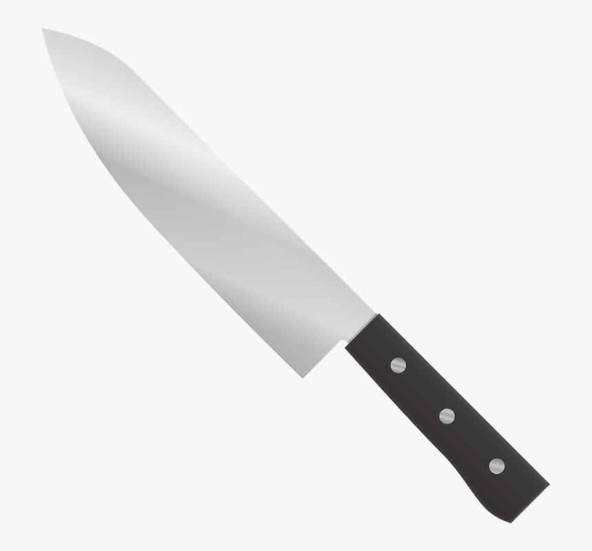 Kitchen Knife Png Picture - Coltello Png, Transparent Png, Free Download
