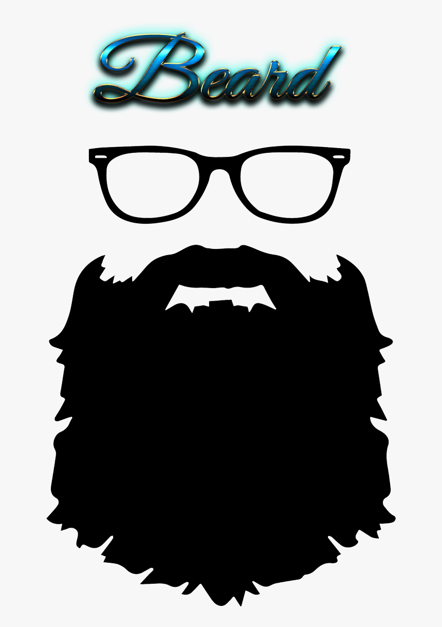 Beard Transparent - Beard Decal, HD Png Download, Free Download