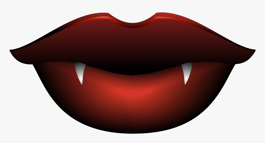 Vampire Lips Png - Illustration, Transparent Png, Free Download