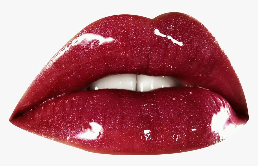 Lipstick Color Mouth Lip Gloss - Big Lips Png, Transparent Png, Free Download