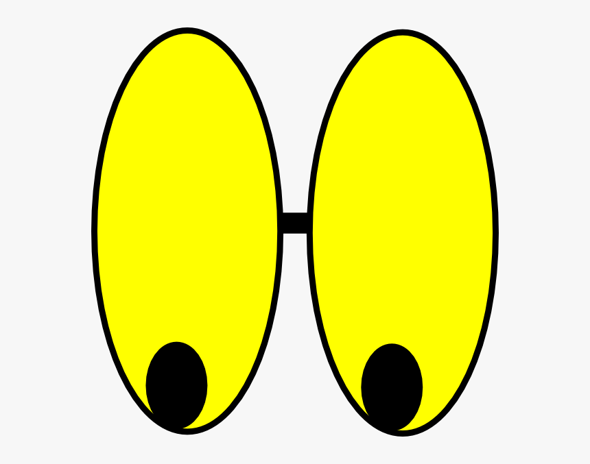 Yellow Eyes Png - Eyes Watching Clipart, Transparent Png, Free Download