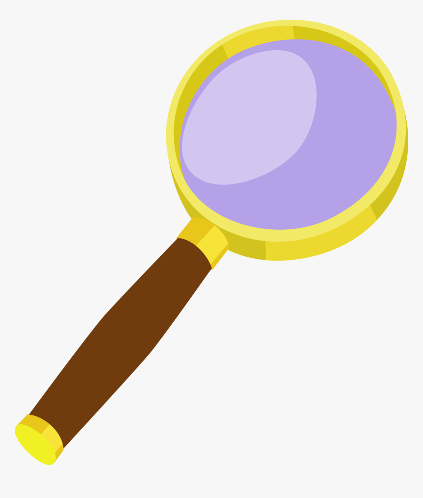 See Here Magnifying Glass Clipart Transparent Background - Magnifying Glass Cutie Mark, HD Png Download, Free Download
