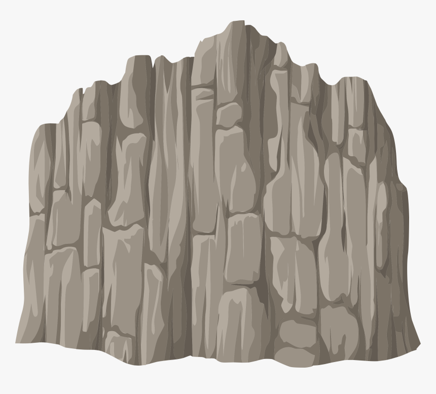 Wood,angle,rock - Cliff Clipart, HD Png Download, Free Download