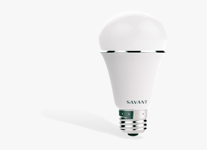 Smart Bulb A19 Color 4-pack Wave Electronics - Savant Light, HD Png Download, Free Download
