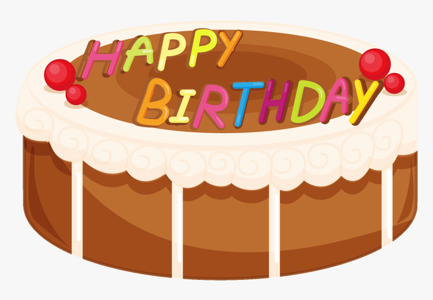 Happy Birthday Cake Free Png Image - Psd تورتة عيد ميلاد Png, Transparent Png, Free Download