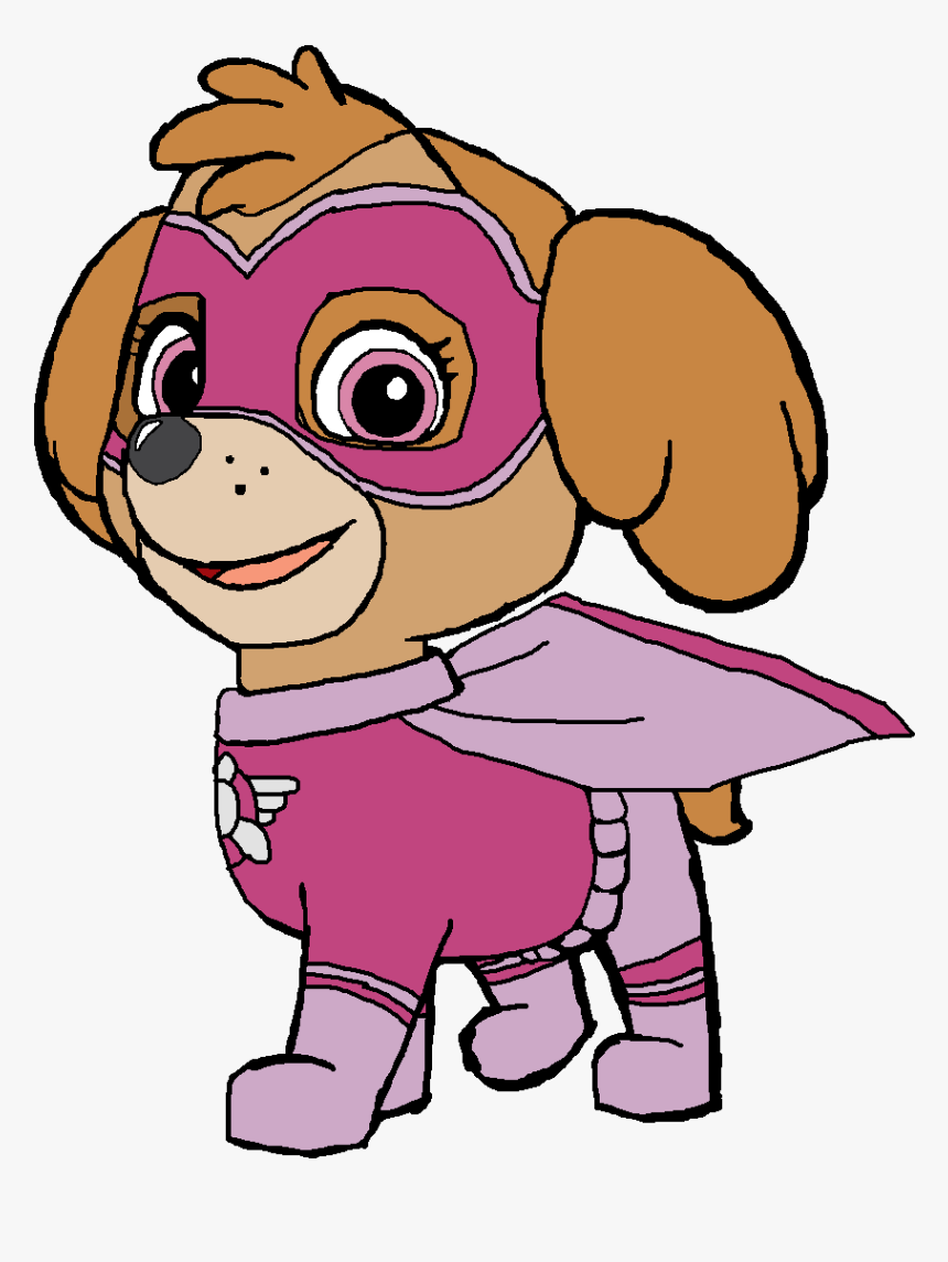 Paw Patrol Clipart Skye Bbcpersian Collections Free - Paw Patrol Super Skye, HD Png Download, Free Download