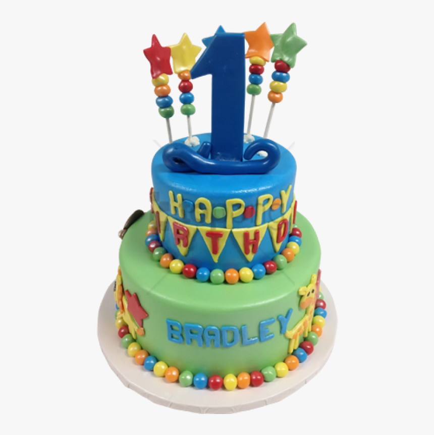 Free Png Birthday Png Image With Transparent Background - 1st Birthday Cake Png, Png Download, Free Download