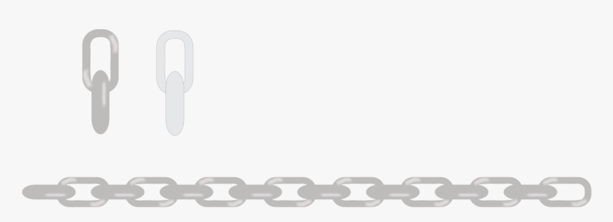 Simple Metallic Chain Clip Arts - Chain, HD Png Download, Free Download