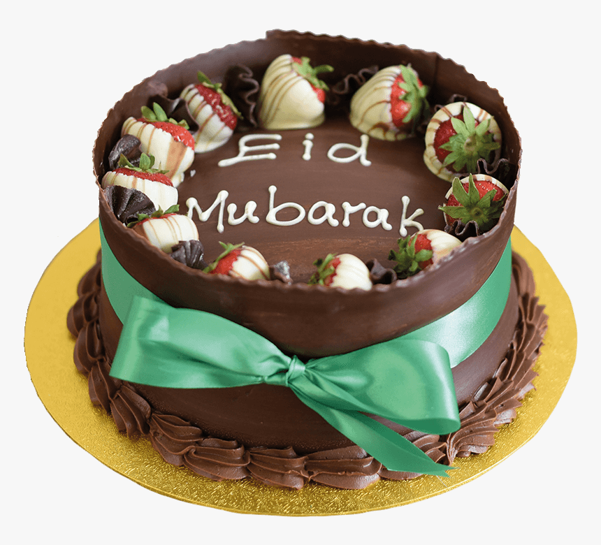 8 - Eid Mubarak Cake Png, Transparent Png, Free Download