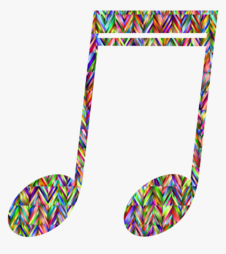 Line,music,musical Note - Transparent Double Music Note, HD Png Download, Free Download