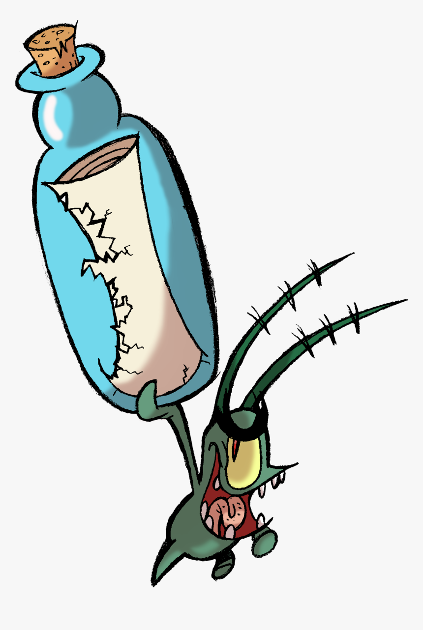 Spongebob Plankton Cliparts - Plankton Png Spongebob, Transparent Png, Free Download