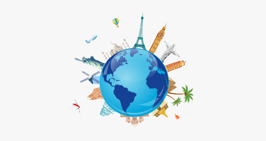 Travel Around The World Png, Transparent Png, Free Download