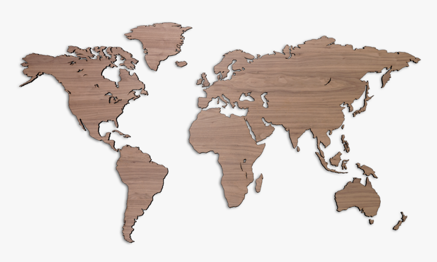 World Map Laser Cut, HD Png Download, Free Download