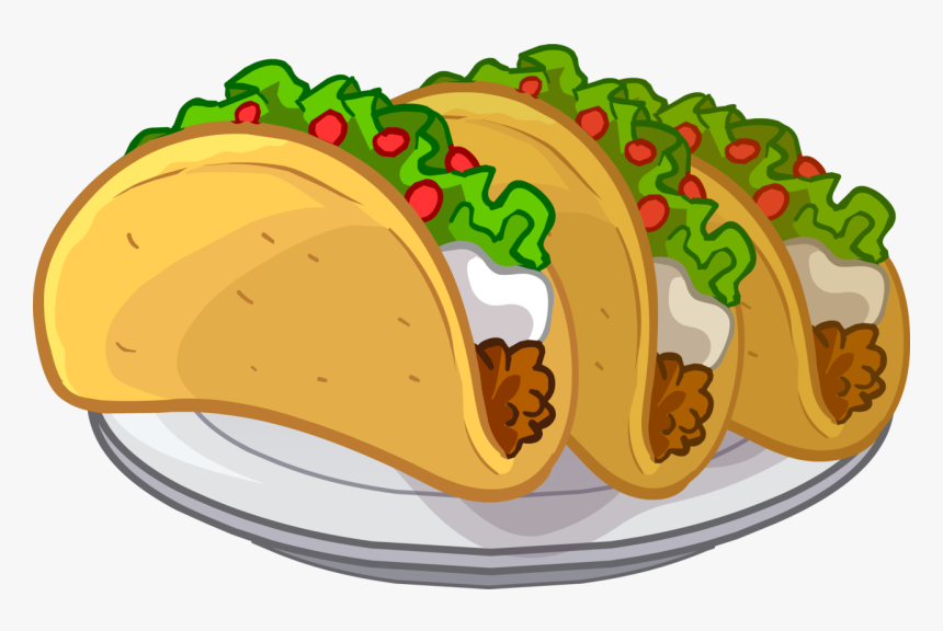 Food Tacos Png - Transparent Background Tacos Clipart, Png Download, Free Download