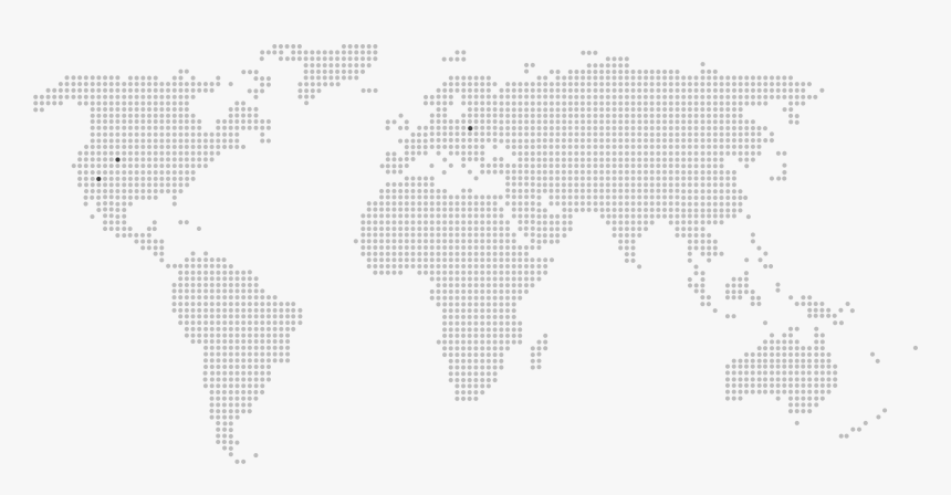 Transparent Maps Dotted - World Map Dots Png, Png Download, Free Download