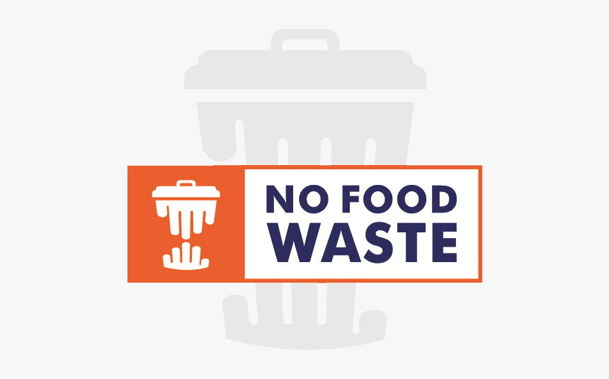 Logo Of No Food Waste - No Food Waste Can, HD Png Download, Free Download