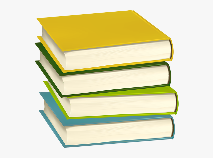 Book Pile Clipart - Clipart Pile Of Books Png, Transparent Png, Free Download
